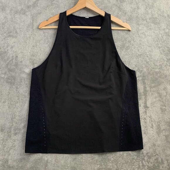 Lululemon Shirt Women 8 Lightweight Stretch Running Tank Top *Airflow Emboss Tee - Picture 1 of 5